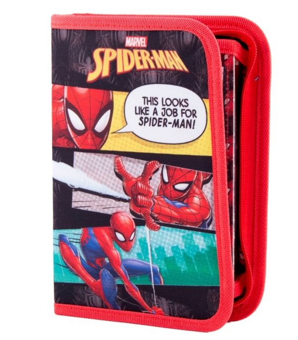 Peračník Spiderman plnený dvojklopý