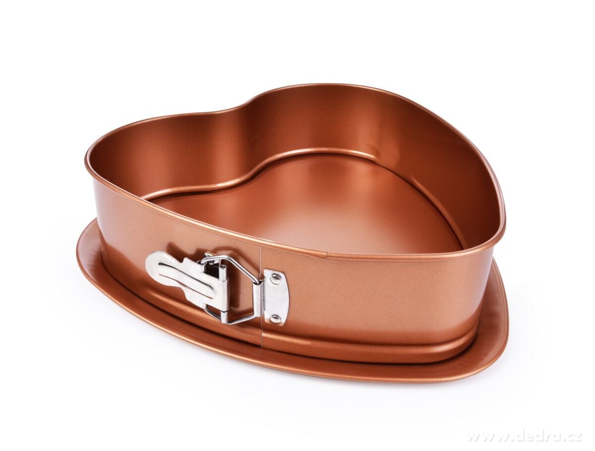 DORTOVÁ rozkladacia forma VEĽKÉ SRDCE, BIOPAN® GOLD, 30 cm