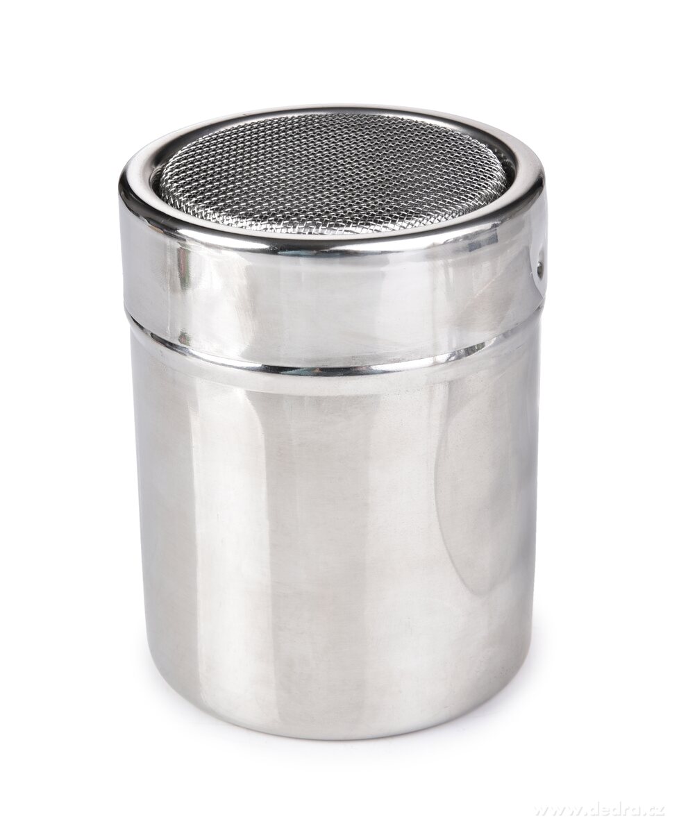 Veľká nerezová sypacia cukornička, korenička na jemné sypanie 300 ml