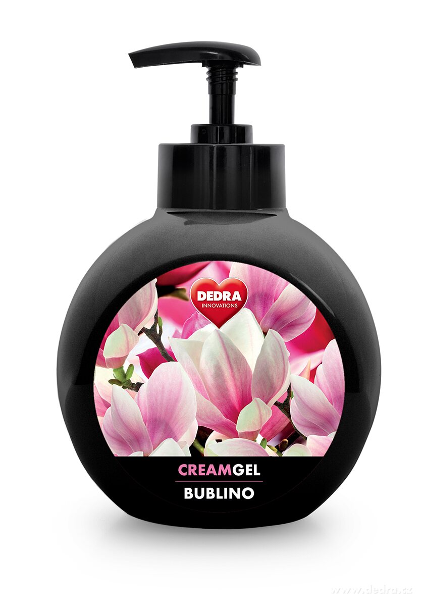 BUBLINO CREAMGEL tekuté mydlo na telo i na ruky - Magnolia