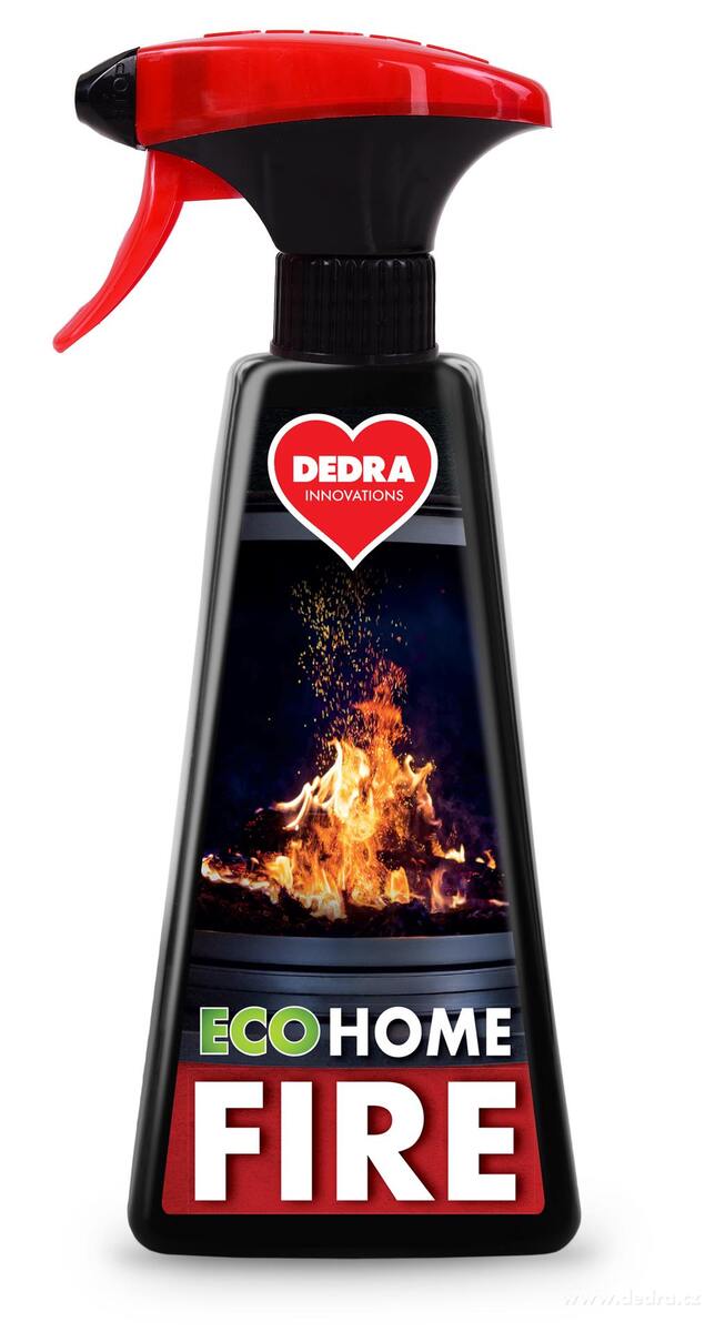 EKO čistič skiel krbov a kachlí, extra účinný a rýchly HOME FIRE , 500 ml
