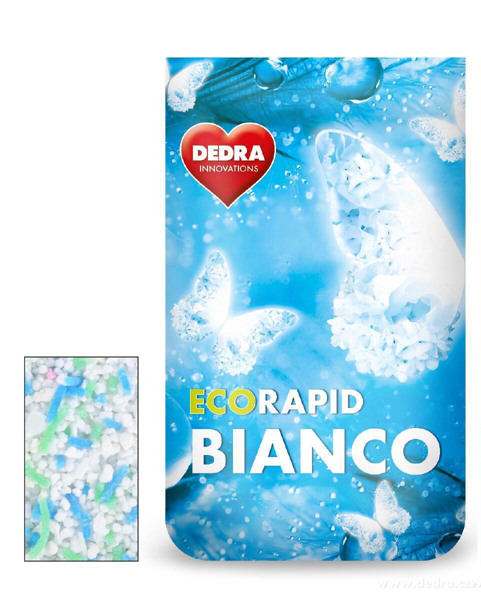 PRÁŠOK na bielu bielizeň ECORAPID BIANCO 60 praní