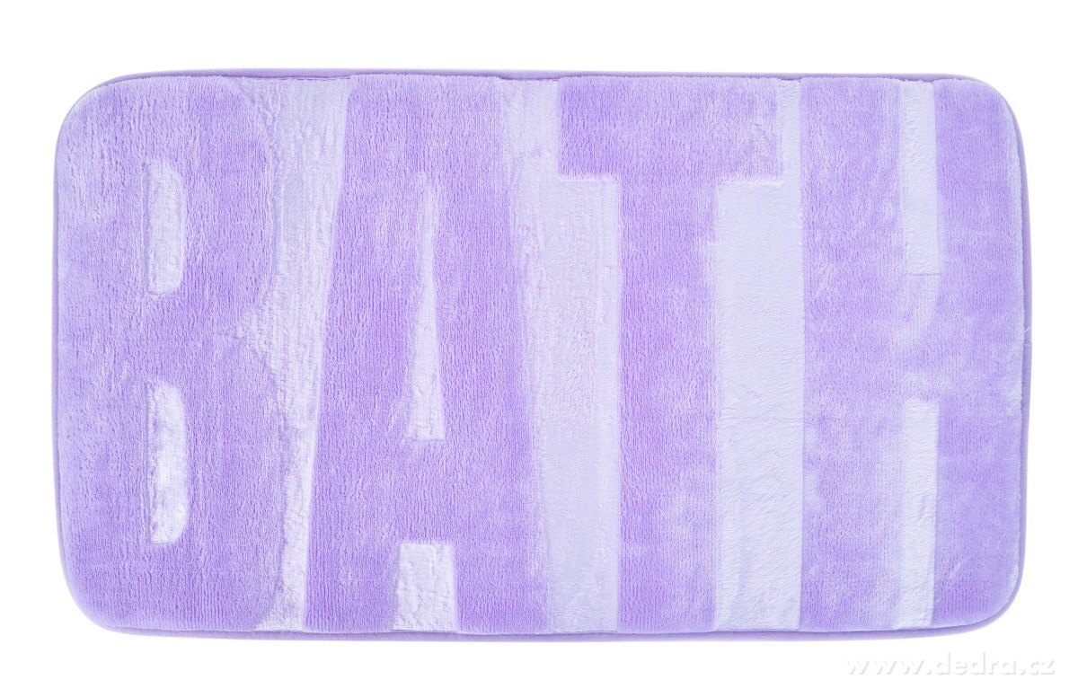 BATH Kúpeľňová predložka 73 x 45 - fialová